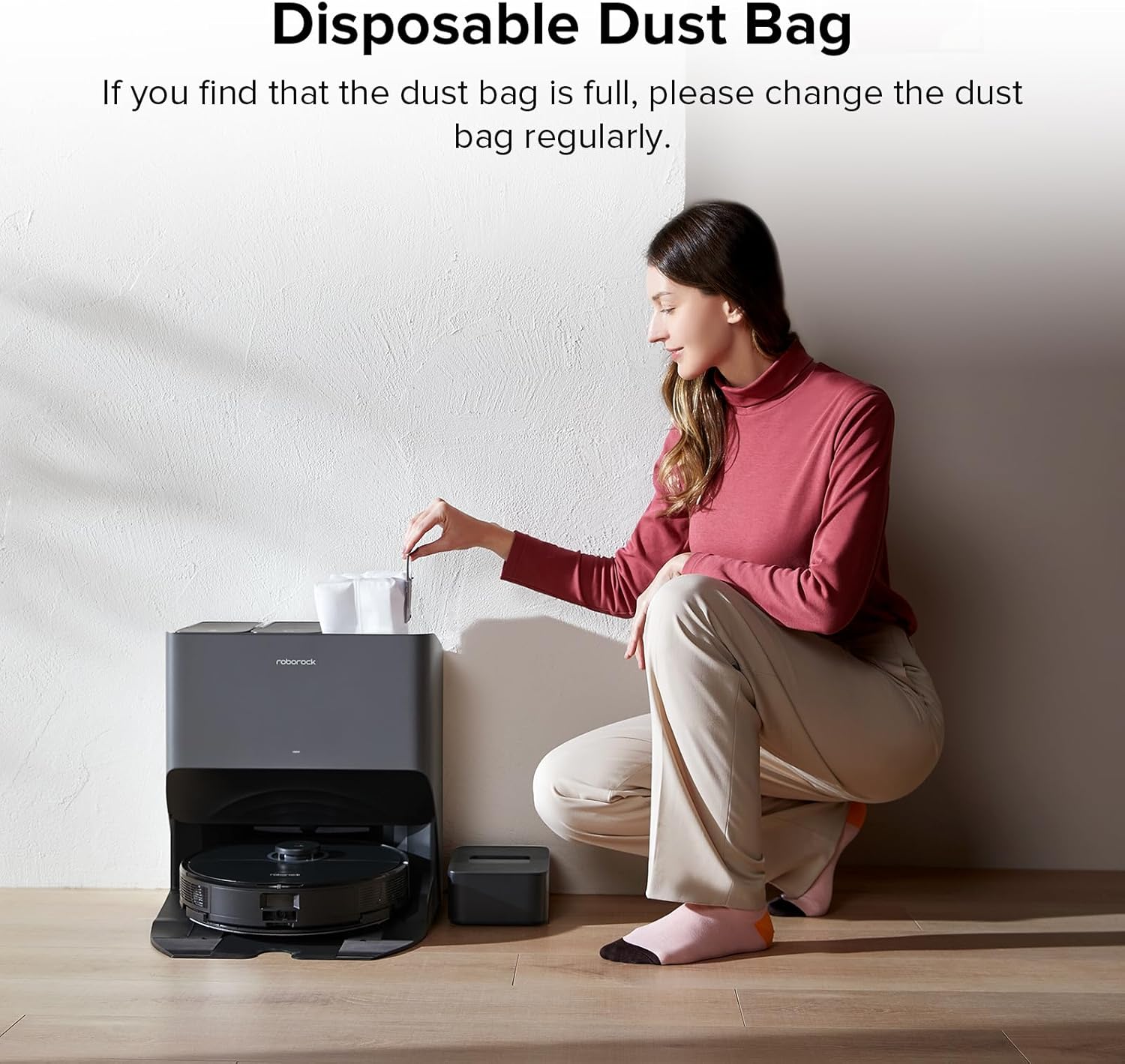 Roborock 6-Pack Disposable Dust Bags 2.5L S8 Pro Ultra