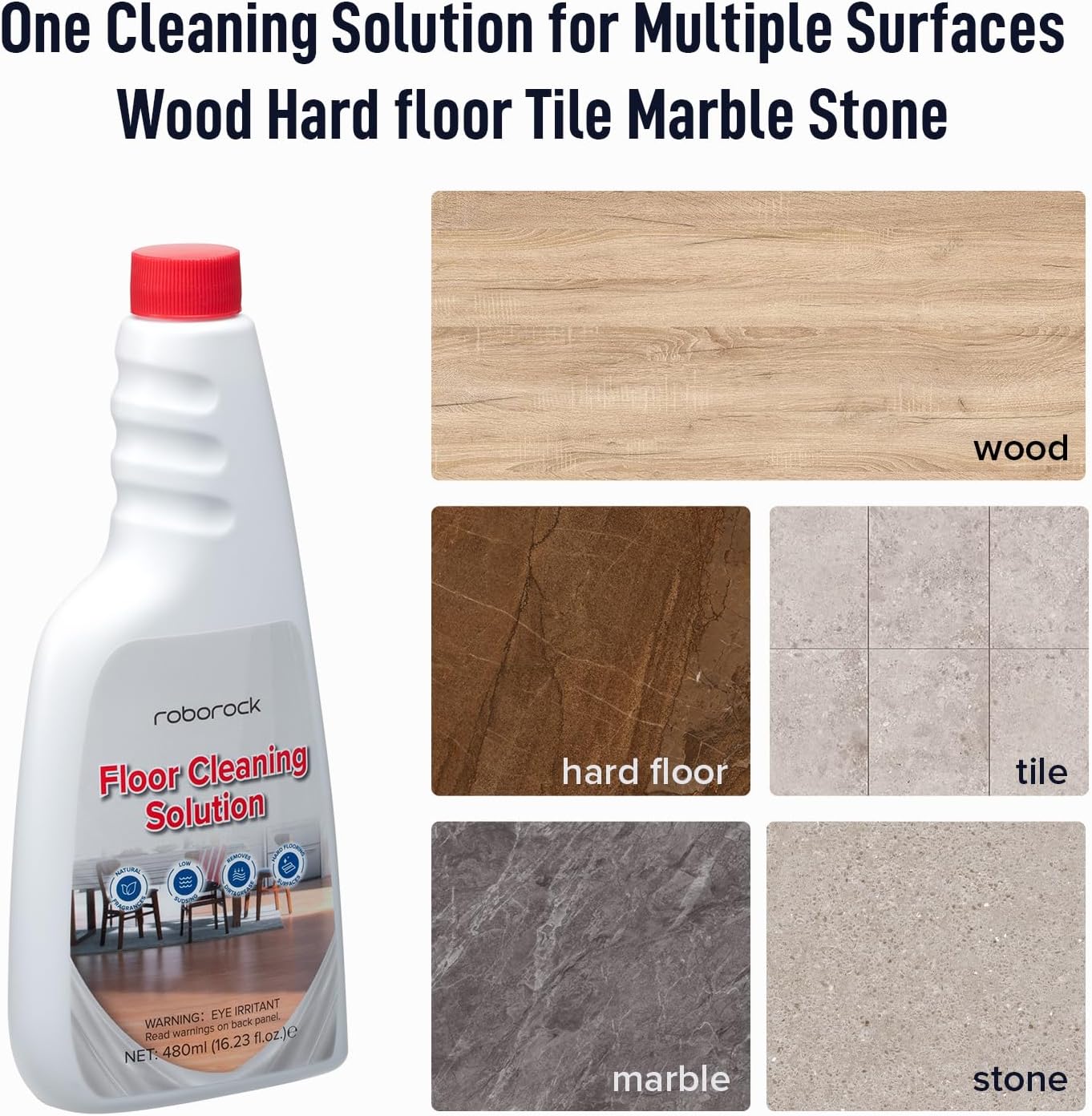 Roborock Floor Cleaning Solution 16.2oz 1:200 Dilution