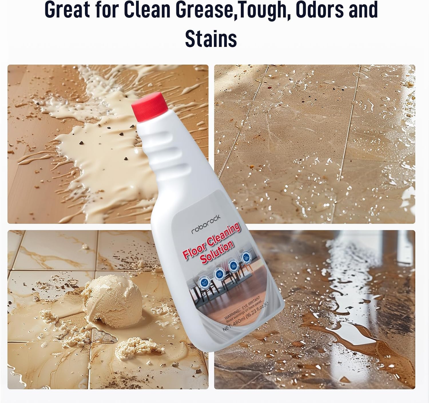 Roborock Floor Cleaning Solution 16.2oz 1:200 Dilution