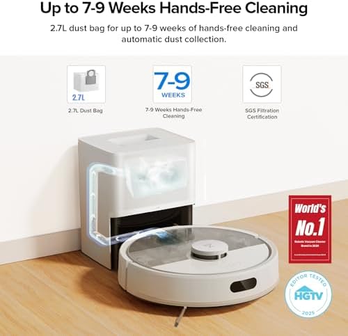 Roborock Q7 M5+ Robot Vacuum Mop 10000Pa 7-Week Self-Empty