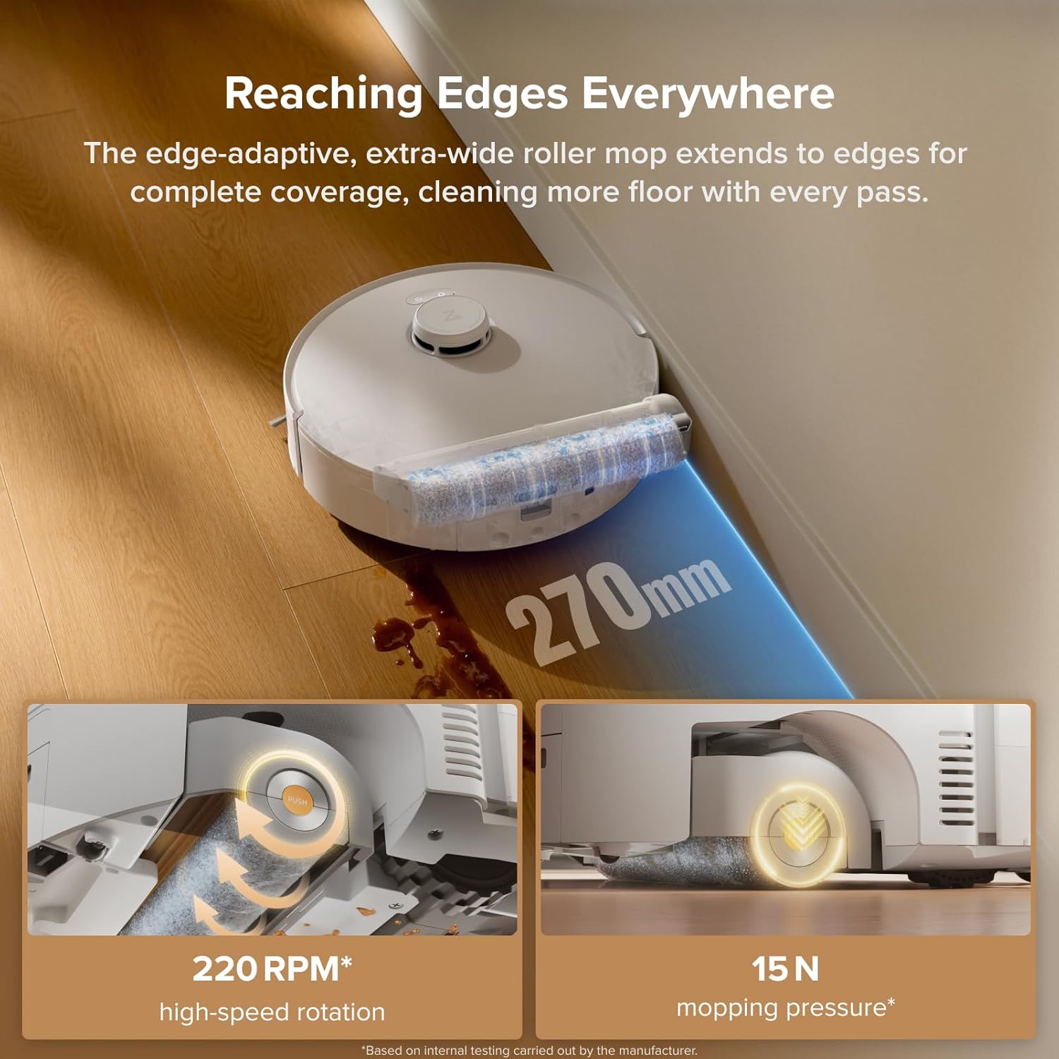 Roborock Qrevo Curv 2 Flow Self-Cleaning Robot Vacuum 20K Pa