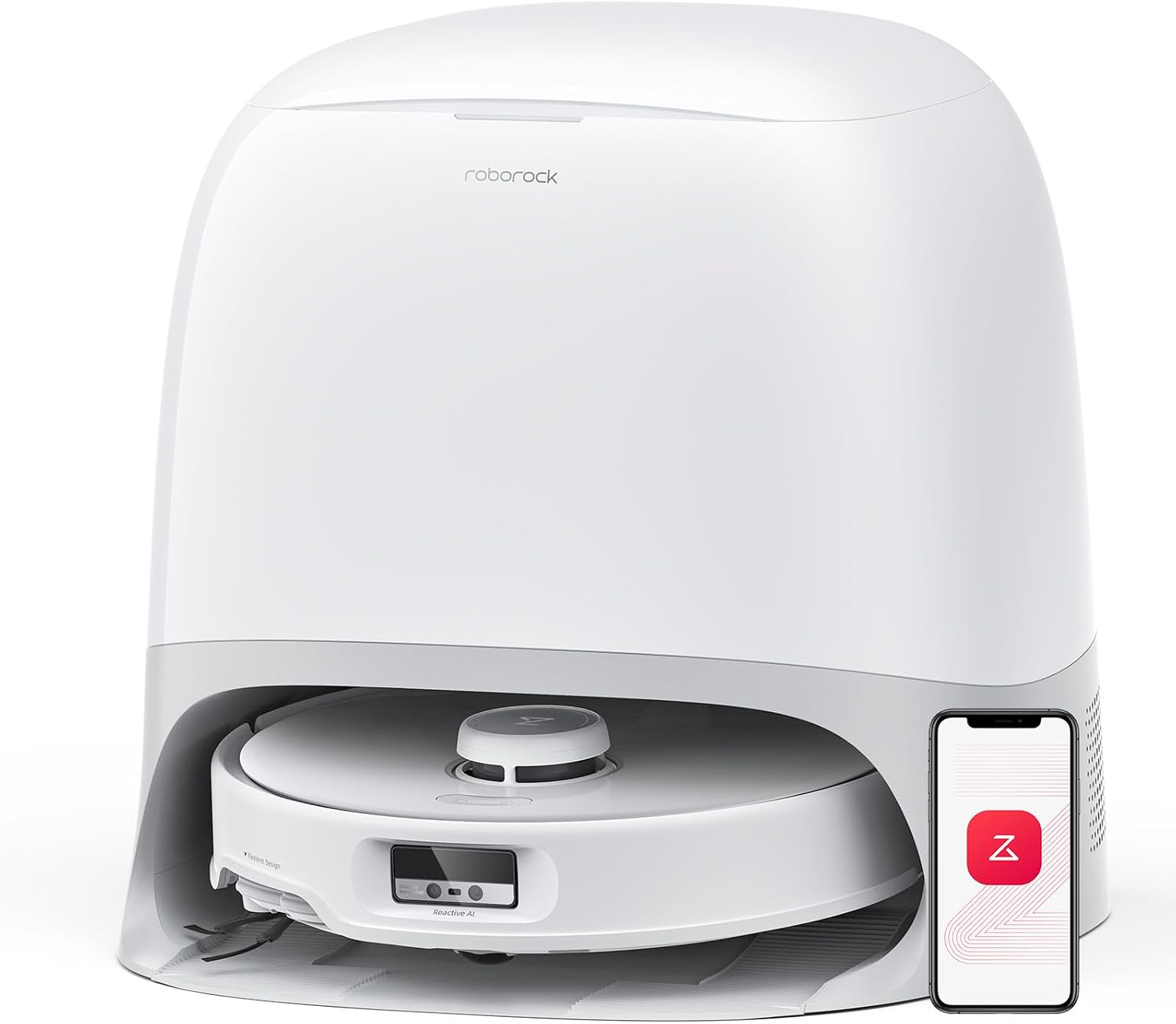 Roborock Qrevo Curv Robot Vacuum 18500Pa AdaptiLift