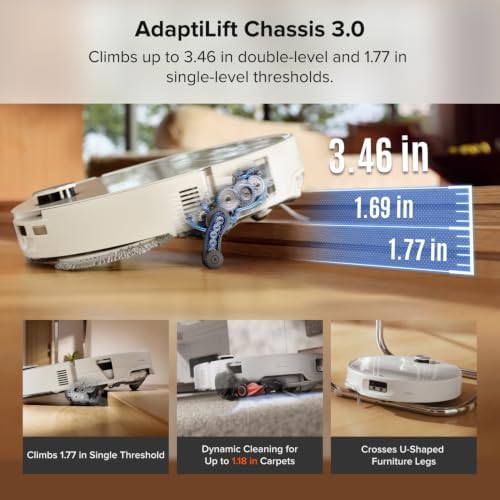 Roborock Qrevo Edge 3 Pro Robot Vacuum 36000Pa Suction