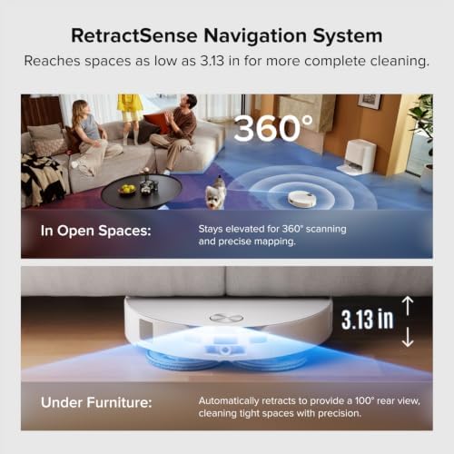 Roborock Qrevo Edge 3 Pro Robot Vacuum 36000Pa Suction