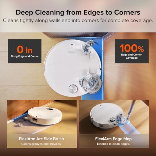 Roborock Qrevo Edge 3 Pro Robot Vacuum 36000Pa Suction
