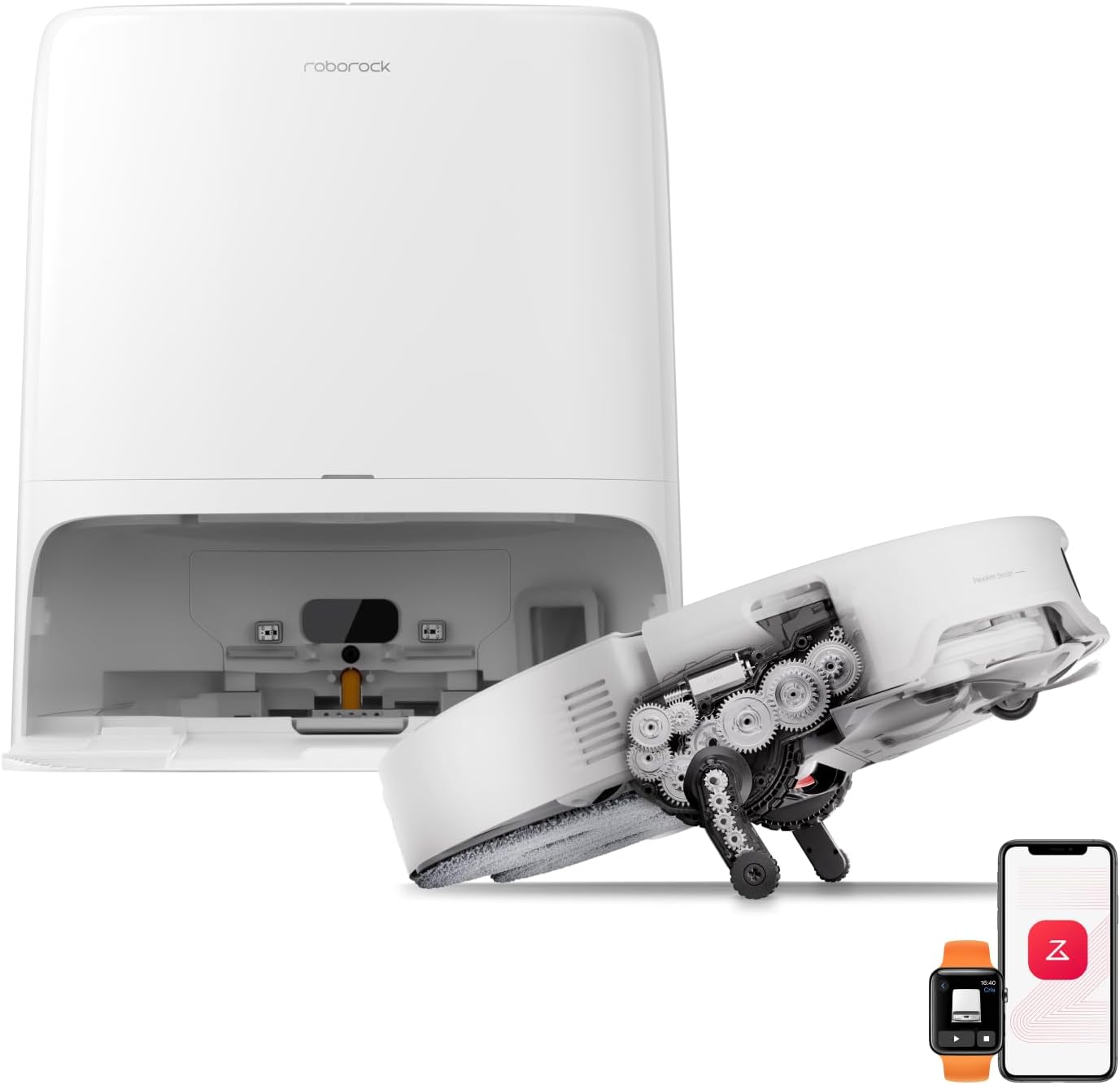 Roborock Qrevo Edge 3 Pro Robot Vacuum 36000Pa Suction