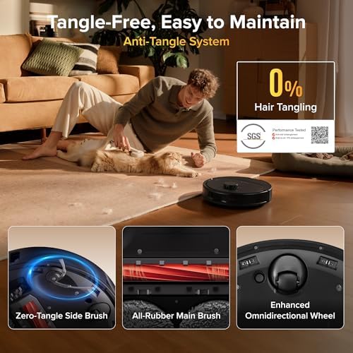 Roborock Qrevo S Pro Robot Vacuum 18,500Pa Anti-Tangle