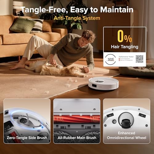 Roborock Qrevo S Pro Robot Vacuum 18,500Pa Anti-Tangle
