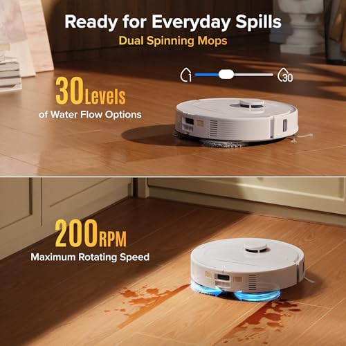 Roborock Qrevo S Pro Robot Vacuum 18,500Pa Anti-Tangle