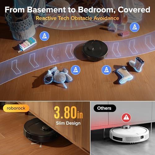 Roborock Qrevo S Pro Robot Vacuum 18,500Pa Anti-Tangle
