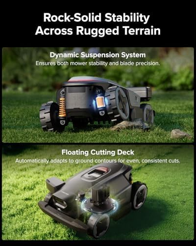 Roborock RockMow X115H 4WD RTK Robot Mower 0.37 Acre
