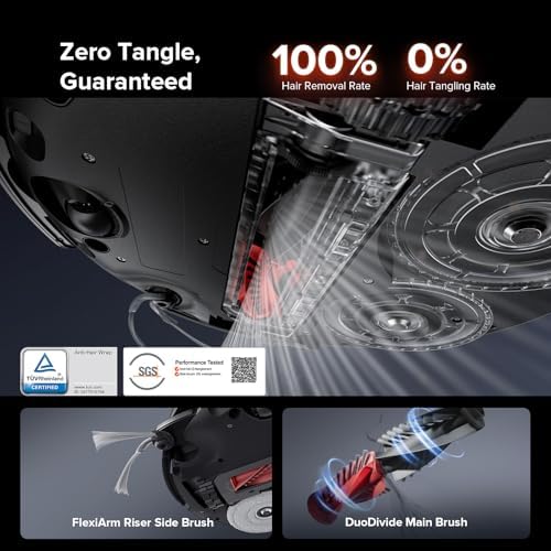 Roborock Saros 10R Robot Vacuum 22000Pa Ultra-Thin 3.14"
