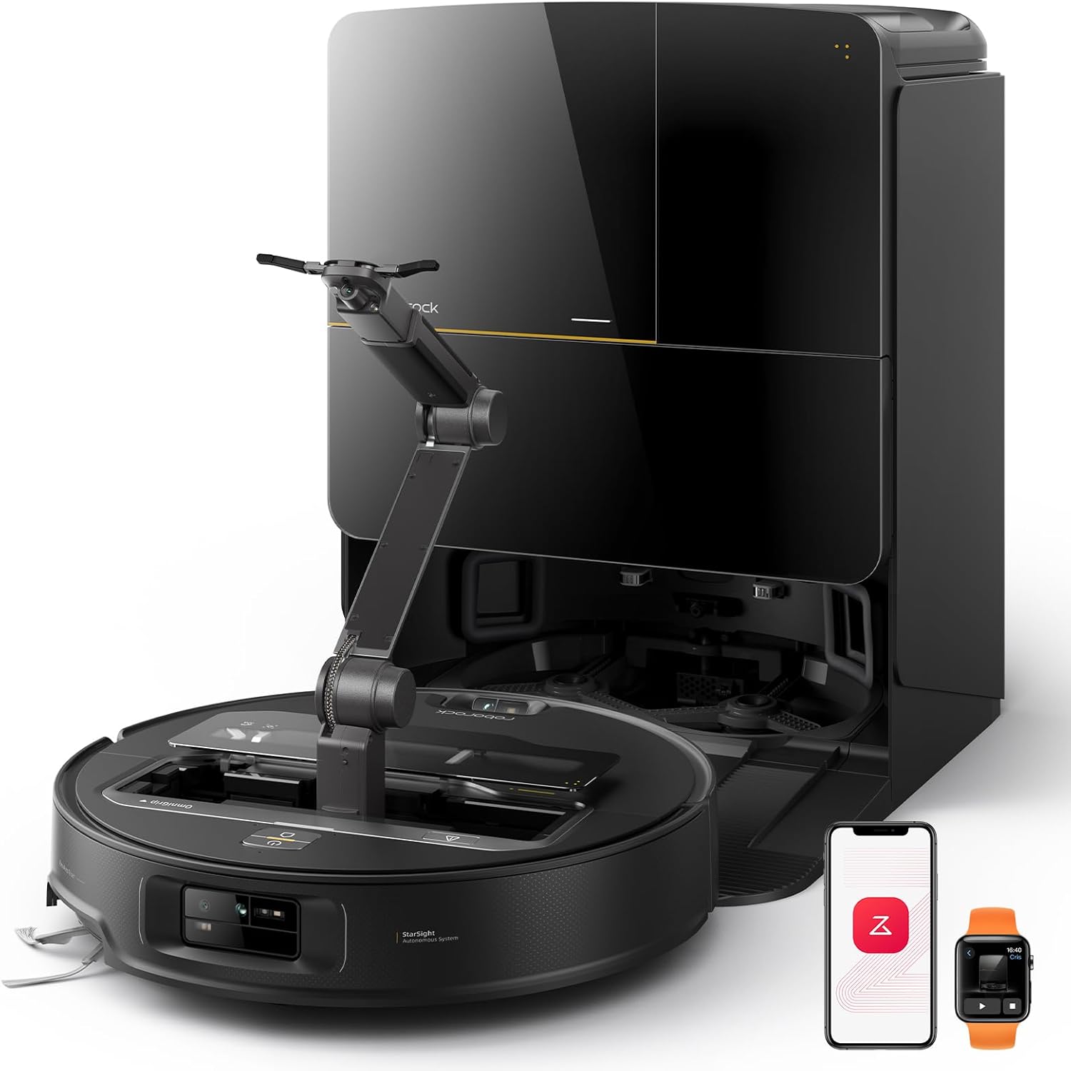 Roborock Saros Z70 Robot Vacuum 22,000Pa OmniGrip Arm